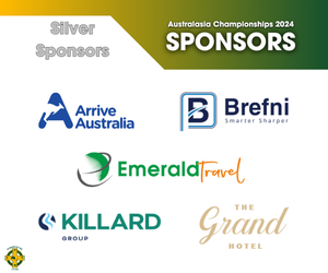 Australasia Championships Silver Sponsors